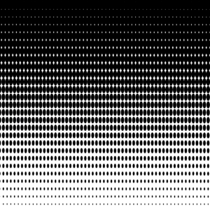 halftone pattern black white