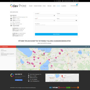 Odav print contact